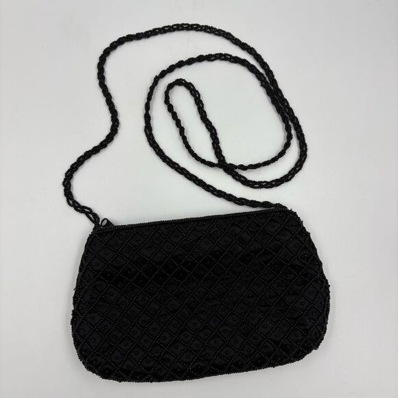 La Regale Handbags - Vintage La Regale Beaded Evening Crossbody Purse‎ Bag